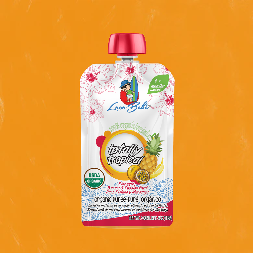 Totally Tropical - Organic Baby Food Pouches