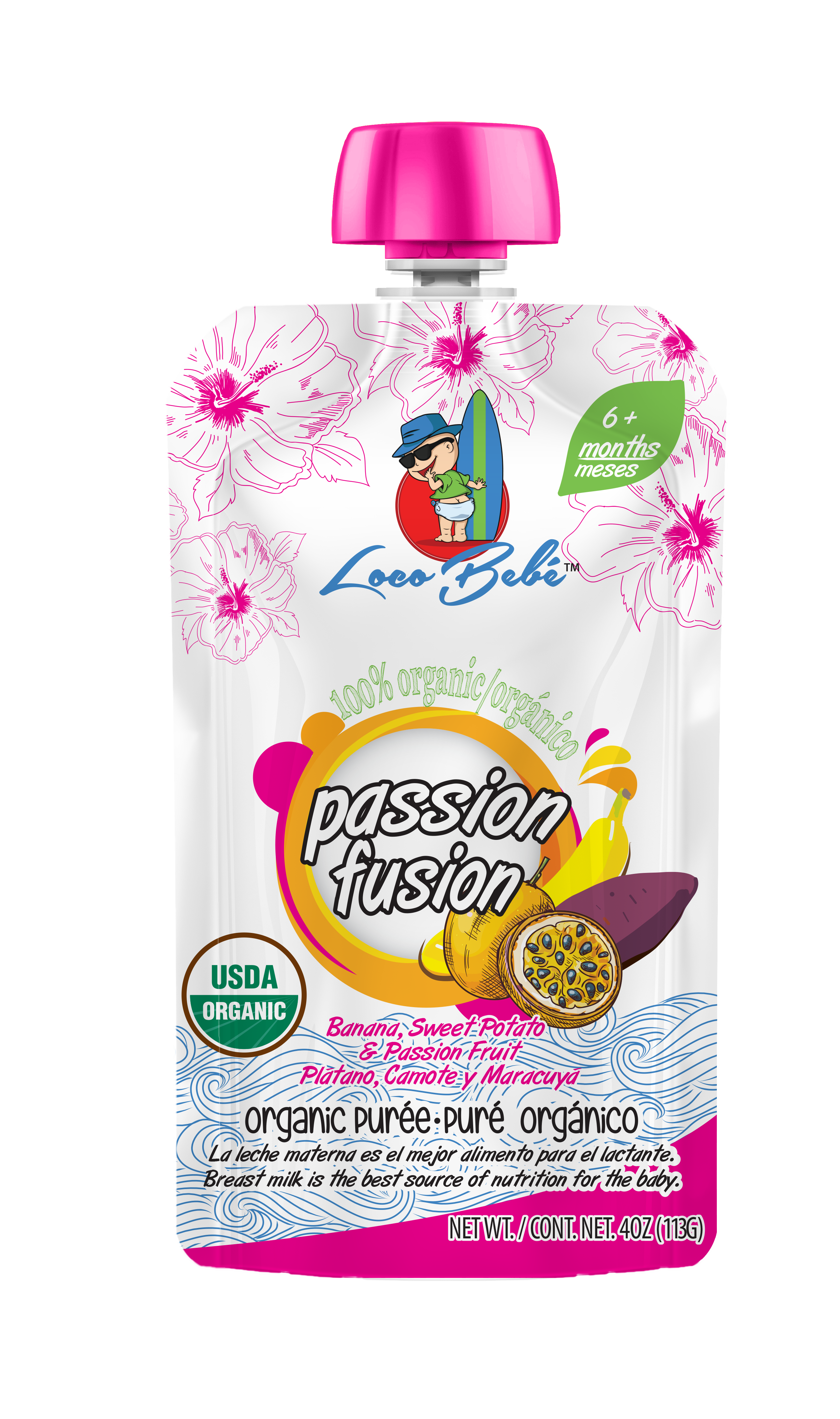Passion Fusion - Organic Baby Food Pouches